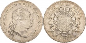 Hessen-Kassel
Wilhelm IX. 1785-1803 Taler 1787, FH-Hanau Ausbeute der Bieberer Gruben Schütz 2120 Hoffmeister 2640 Davenport 2305 Müseler 28.1/17 Rev...