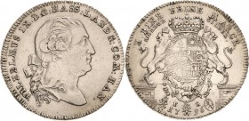 Hessen-Kassel
Wilhelm IX. 1785-1803 Taler 1796, FH-Hanau Ausbeute der Bieberer Gruben Schütz 2150 Hoffmeister 2700 Davenport 2305 Müseler 28.1/23 Rev...