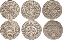 Hildesheim-Bistum
Ferdinand von Bayern 1/24 Taler 1613, 1615, 1617. Zainhaken-St. Moritzberg Mehl 471, 483, 493 3 Stück. Vorzüglich