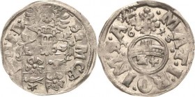 Lippe
Simon VI. 1563-1613 1/24 Taler 1613, Blomberg Slg. Weweler - Ihl/Schwede 69 A/c Prägefrisch
