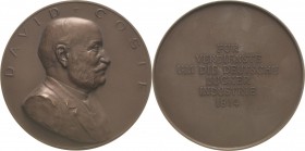 Magdeburg-Stadt
 Bronzemedaille 1914 (W. Hausschild) Auf den Industriellen und Politiker David Coste und seine Verdienste im Bereich der Zuckerwirtsc...