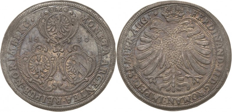 Nürnberg
 Taler 1630. Mit Titel Ferdinand II Kellner 242 Slg. Erlanger 423 Dave...