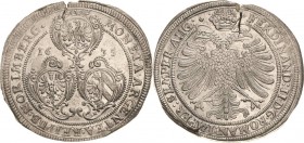 Nürnberg
 Taler 1635. Mit Titel Ferdinand II Kellner 240 Slg. Erlanger - Davenport 5647 Sehr seltener Jahrgang. Schrötlingsriss, prägefrisch