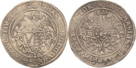 Sachsen-Kurlinie ab 1547 (Albertiner)
Johann Georg I. (1611-) 1615-1656 Kipper - 40 Groschen 1621, Schwan-Dresden Ranke mit hängender Rose am Ende de...