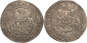 Sachsen-Kurlinie ab 1547 (Albertiner)
Johann Georg I. (1611-) 1615-1656 Kipper - 40 Groschen 1621, Schwan-Dresden Interpunktionsvariante. Rv-Umschrif...