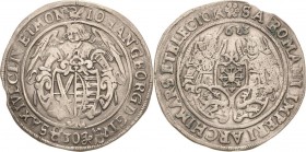 Sachsen-Kurlinie ab 1547 (Albertiner)
Johann Georg I. (1611-) 1615-1656 Kipper - 30 Groschen 1623, auffliegender Schwan-Dresden Krug/Rahnenführer 169...