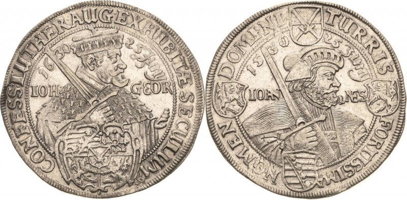 Sachsen-Kurlinie ab 1547 (Albertiner)
Johann Georg I. (1611-) 1615-1656 Taler 1...