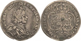 Sachsen-Kurlinie ab 1547 (Albertiner)
Friedrich August I., der Starke 1694-1733 1/6 Taler 1698, ILH-Dresden Kahnt 157 Kohl 380 Äußerst selten. Min. K...