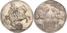 Sachsen-Kurlinie ab 1547 (Albertiner)
Friedrich August I., der Starke 1694-1733 Taler 1711, ILH-Dresden Vikariat Kahnt 283 Schnee 1011 Davenport 2655...
