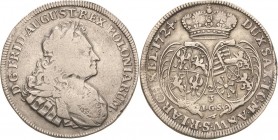 Sachsen-Kurlinie ab 1547 (Albertiner)
Friedrich August I., der Starke 1694-1733 2/3 Taler 1724, IGS-Dresden Kahnt 129 Kohl 359 Davenport 826 Selten. ...