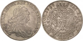 Sachsen-Kurlinie ab 1547 (Albertiner)
Friedrich August II. 1733-1763 Taler 1763, FWôF-Dresden Ohne Signatur. Laubrand Kahnt 541 b Schnee 1047 Davenpo...