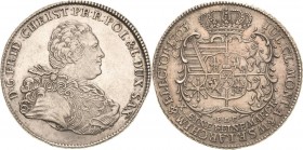 Sachsen-Kurlinie ab 1547 (Albertiner)
Friedrich Christian 1763 Taler 1763, EDC-Dresden Im Armabschnitt S Kahnt 1004.1 Schnee 1050 Davenport 2677 A Bu...