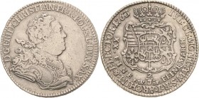 Sachsen-Kurlinie ab 1547 (Albertiner)
Friedrich Christian 1763 2/3 Taler 1763, FWôF-Dresden Kahnt 1006 Buck 3 Sehr schön