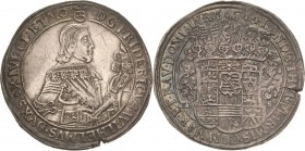 Sachsen-Altenburg 1603-1672
Friedrich Wilhelm II. 1639-1669 Taler 1644, EFS-Coburg Schnee 315 Grasser 307 Davenport 7401 Kernbach 33.2 (R9) K/O/R 399...