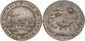 Sachsen-Coburg-Saalfeld
Christian Ernst und Franz Josias 1729-1745 Silberabschlag vom Dukaten o.J. (1745), Saalfeld Auf den Tod von Christian Ernst K...