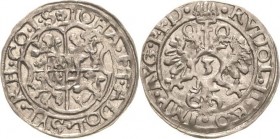 Salm-Grumbach
Johann und Adolf 1606-1611 Groschen (3 Kreuzer) o.J. Alsenz Mit Titel Matthias Joseph 181 Vorzüglich