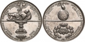 Schlesien-Medaillen
 Silbermedaille o.J. (Kittel) Taufmedaille. Säugling liegt im Bett, darüber Strahlen aus Wolken, darunter spiegelverkehrt Taufbec...