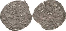 Schleswig-Holstein-Schauenburg
Ernst III. 1601-1622 Fürstengroschen o.J. Oldendorf Seltene Variante mit holstein-schauenburgischer Helmzier Lange 940...