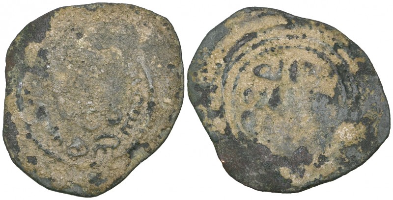 Umayyad, fals, Yubna, undated, 3.45g (SNAT IVa, 223, same dies), very good with ...