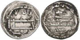 Abbasid, al-Mahdi (158-169h), dirham, al-Yamama 169h, obv., annulet below, rev., ‘Abdallah above, bin Sa‘id bakh below, 2.76g (Lowick 583), some stain...