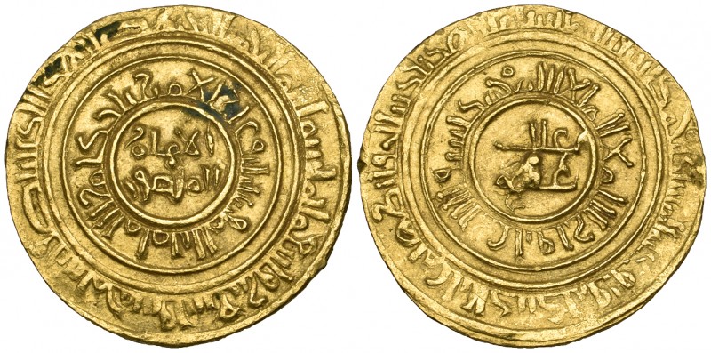 Fatimid, al-Amir (495-524h), dinar, Sur 495h, 3.76g (Nicol 2475), very fine, rar...