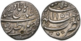 Afsharid, Nadir Shah, rupi, Bhakhar 1159h, 11.52g (Album 2744.2), test-mark on obverse, very fine to good very fine

Estimate: GBP 80 - 120