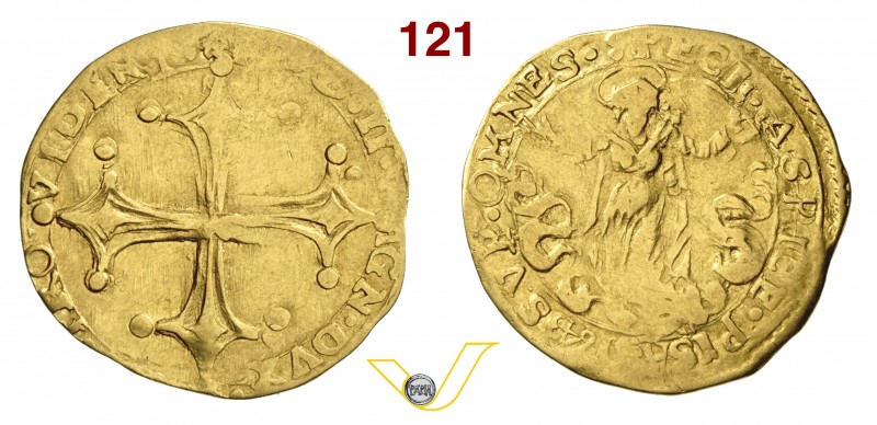 PISA - FERDINANDO II DE' MEDICI (1621-1670) Mezza Doppia 1643. D/ Croce pisana R...