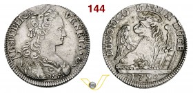 VENEZIA - LUDOVICO MANIN (1789-1797) Quarto di Tallero per il Levante, 1790. Paolucci 38 Ag g 6,90 SPL
