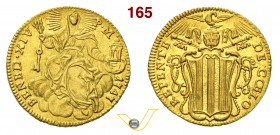 BENEDETTO XIV (1740-1780) Zecchino 1747. CNI 205 Munt. 15a Au g 3,40 q.SPL