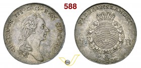 SVEZIA - GUSTAVO III (1771-1792) Riksdaler 1782 OL. Kr. 527 Ag g 29,30 • Bella patina intensa SPL