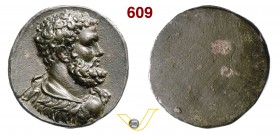 ALBINO 1400 (XV Sec., verso la fine) Med. uniface s.d. D/ Busto barbuto e corazzato. Toderi, Bargello, 27 Calveri 55 (questo esemplare) Ae, fusione mm...