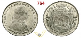 AUSTRIA - Salisburgo - Hieronymus Graf Colloredo (1772-1803) 20 Kreuzer 1802 M. Probszt 2500 Ag SPL÷FDC
