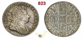 GRAN BRETAGNA - GIORGIO I (1714-1727) Scellino 1723. S. 3647 Ag SPL÷FDC