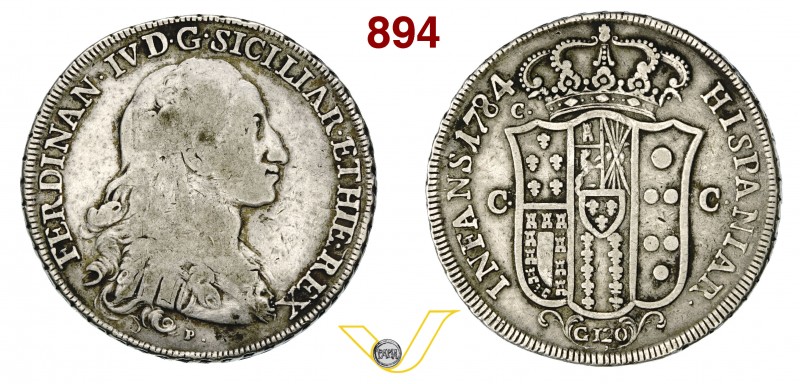 ITALIA - Napoli - FERDINANDO IV DI BORBONE (1759-1798, I periodo) 120 Grana o Pi...