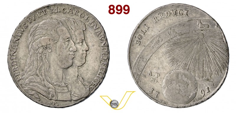 ITALIA - Napoli - FERDINANDO IV DI BORBONE (1759-1798, I periodo) 120 Grana o Pi...