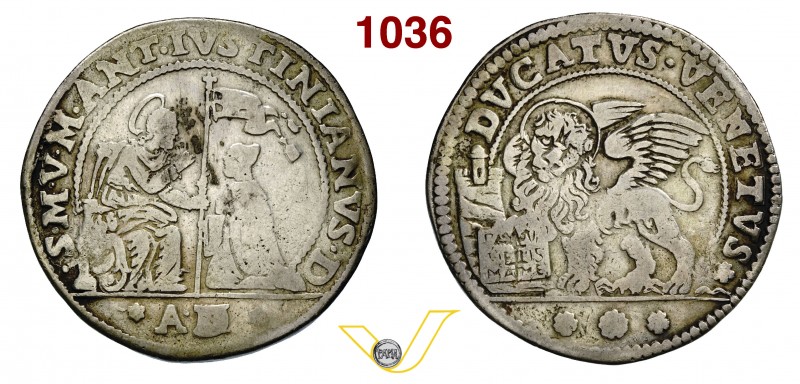 ITALIA - Venezia - MARC'ANTONIO GIUSTINIAN (1684-1688) Ducato, sigle AD. Paol. 9...