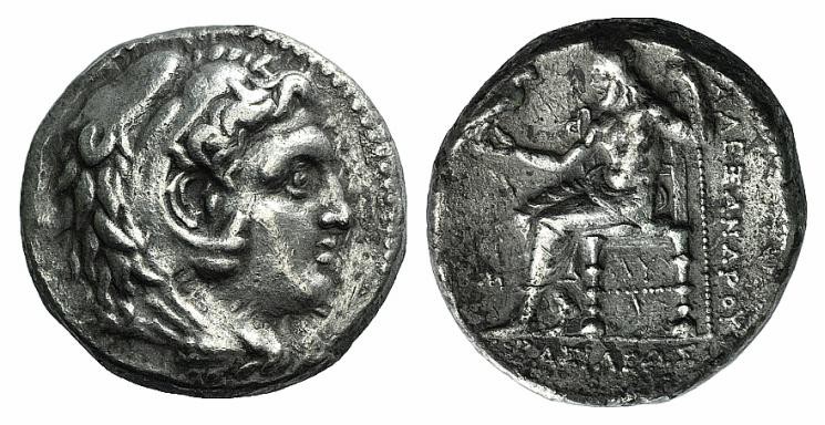 Kings of Macedon, Philip III Arrhidaios (323-317 BC). AR Tetradrachm (26mm, 17.0...