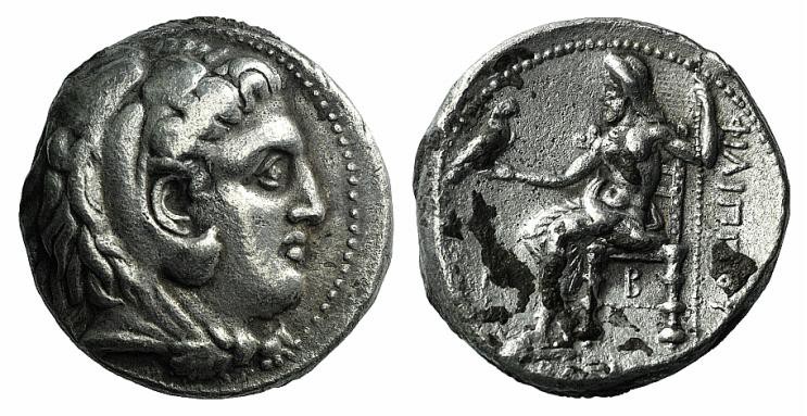 Kings of Macedon, Philip III Arrhidaios (323-317 BC). AR Tetradrachm (26mm, 16.6...