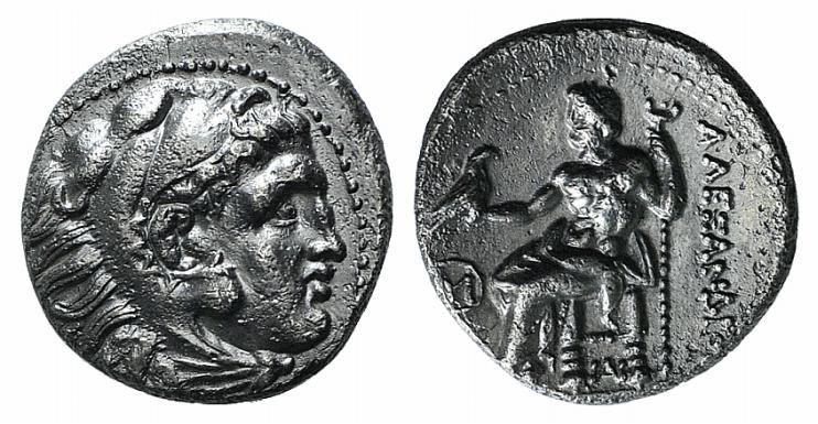 Kings of Macedon, Antigonos I Monophthalmos (320-301 BC). AR Drachm (16mm, 4.09g...