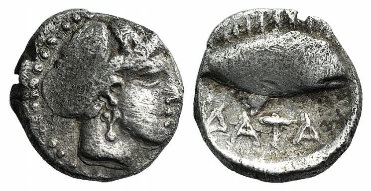 Paphlagonia, Sinope. Tarkumuwa (Datames, Satrap of Cilicia and Cappadocia, 384-3...