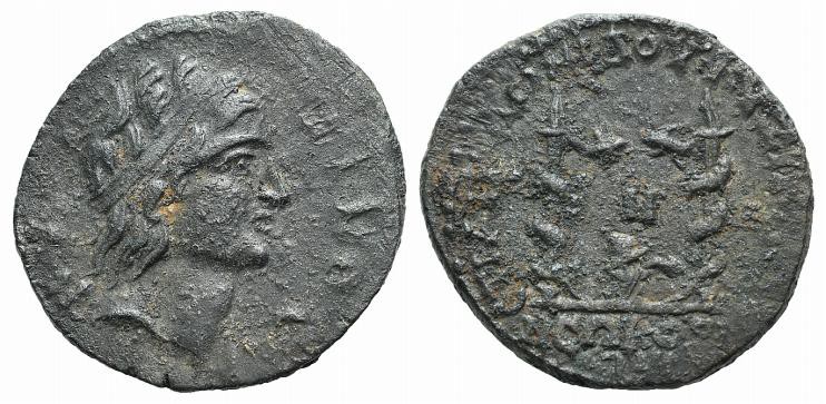 Mysia, Kyzikos. Pseudo-autonomous issue, 3rd century AD. Æ (25mm, 6.97g, 6h). Di...