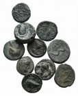 Lot of 10 Æ Greek coins, to be catalog. Lot sold as it, no returns