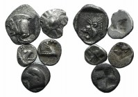 Lot of 5 Greek AR coins, to be catalog. Lot sold as it, no returns