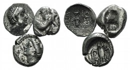 Lot of 3 Greek AR coins, to be catalog. Lot sold as it, no returns