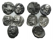 Lot of 5 Greek AR coins, to be catalog. Lot sold as it, no returns