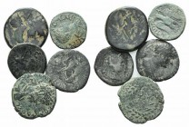 Lot of 4 Roman Provincial Æ coins to be catalog. Lot sold as is, no returns