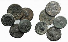 Lot of 5 Roman Provincial Æ coins to be catalog. Lot sold as is, no returns