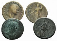 Lot of 2 Roman Imperial AR Denarii to be catalog. Lot sold as it, no returns