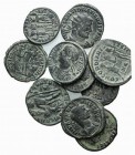 Lot of 10 Æ Roman Imperial coins, to be catalog. Lot sold as it, no returns