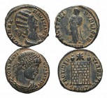 Lot of 2 Roman Imperial Æ coins, to be catalog. Lot sold as it, no returns